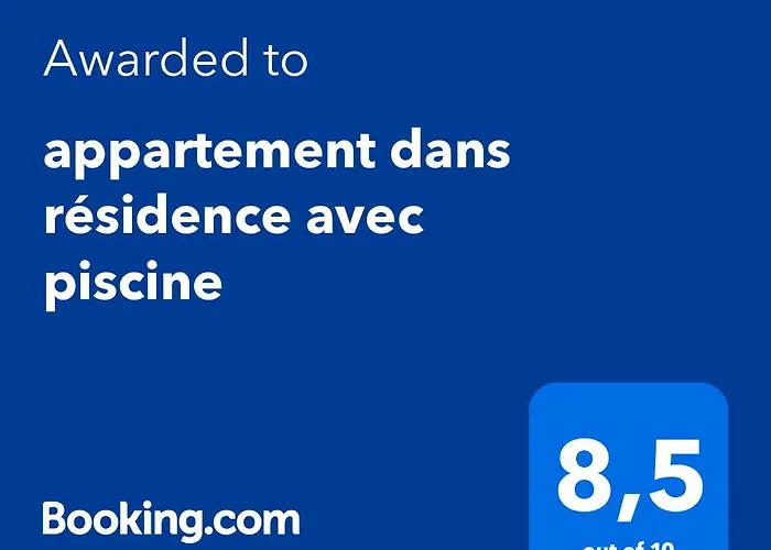 Appartement Dans Residence Avec Piscine